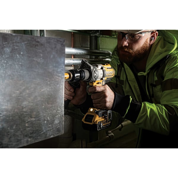 DEWALT DCD991P2-QW akkuporakone 18 V 95 Nm 3-vaihteinen, 2 kpl 5 Ah akkuja