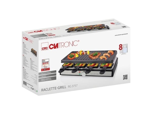 Clatronic RG 3757, 1400 W, 420 mm, 210 mm, 8 kpl