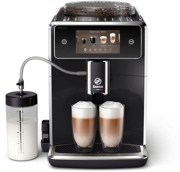 Saeco SM8780/00, Espressomaskin, 1,7 l, Kaffe bønner, Innebygd kaffekvern, 1500 W, Svart