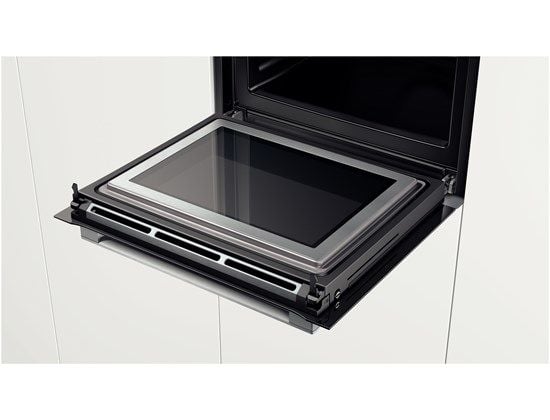 Bosch Serie 8 HMG6764S1 inbyggnadsugn med mikro 67 l rostfritt stål