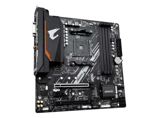 GIGABYTE B550M AORUS ELITE AX -emolevy, B550, AM4, micro-ATX, DDR4