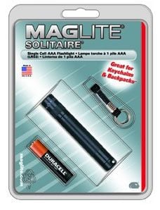 Maglite K3A016, Sort, 1 lampa( r), AAA, 12,7 mm, 81 mm, 24,38 g