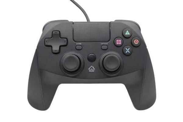 Snakebyte GAME:PAD 4 S - Spelkontroll - kabelansluten - svart - för Sony PlayStation 3, Sony PlayStation 4
