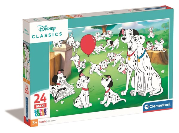Clementoni Puslespil, 24 Maxi Disney Animals