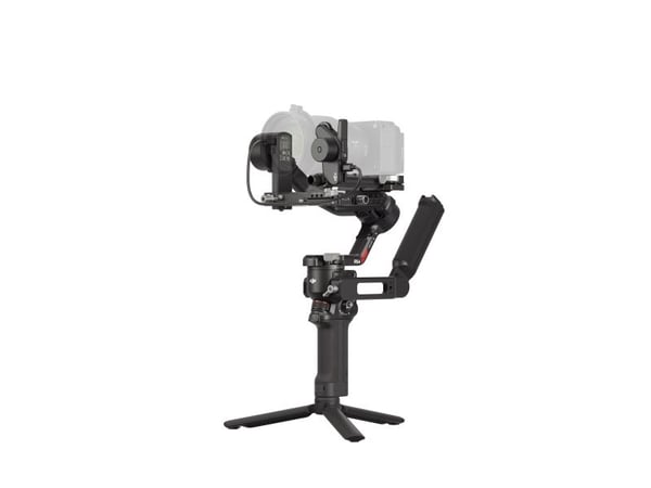 DJI RS 4, Käsikameran vakauttaja, Alumiini, musta, 1/4", Universaali, 360°