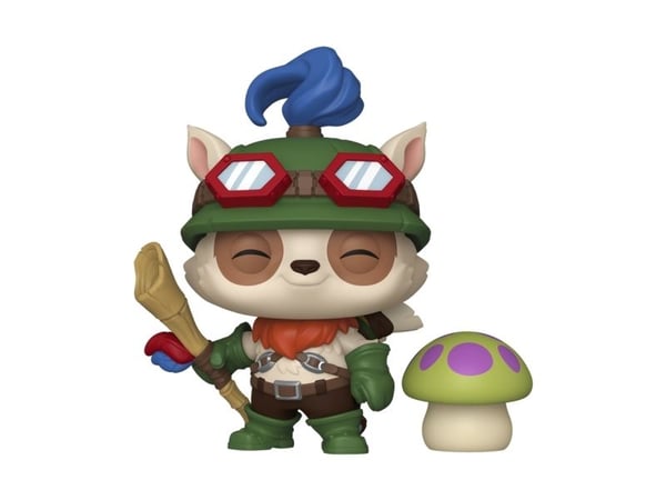 Funko POP 86113 LoL Teemo-samlarfigur med svamp