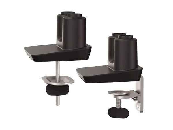 Fellowes Tallo 8610301, Klämma/genomföring, 7 kg, 101,6 cm (40"), 100 x 100 mm, Höjdjustering, Svart