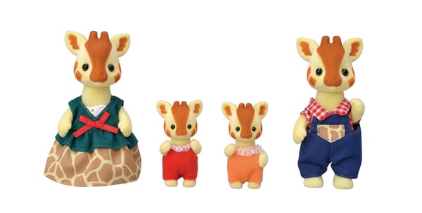 Sylvanian Families Sjiraff-familie