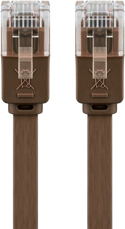 Goobay 95892, 1,5 m, Cat6, U/UTP (UTP), RJ-45, RJ-45, brun