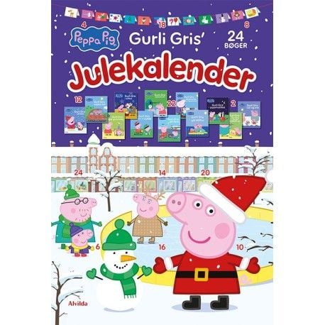 Peppa Pig - Julkalender med 24 bildböcker (Gurli Gris)