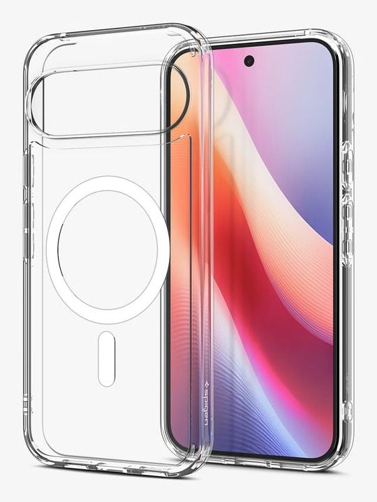 Spigen ACS09725, Suojus, Google, Pixel 10 Pro XL, 17,3 cm (6.8"), Läpinäkyvä, Valkoinen