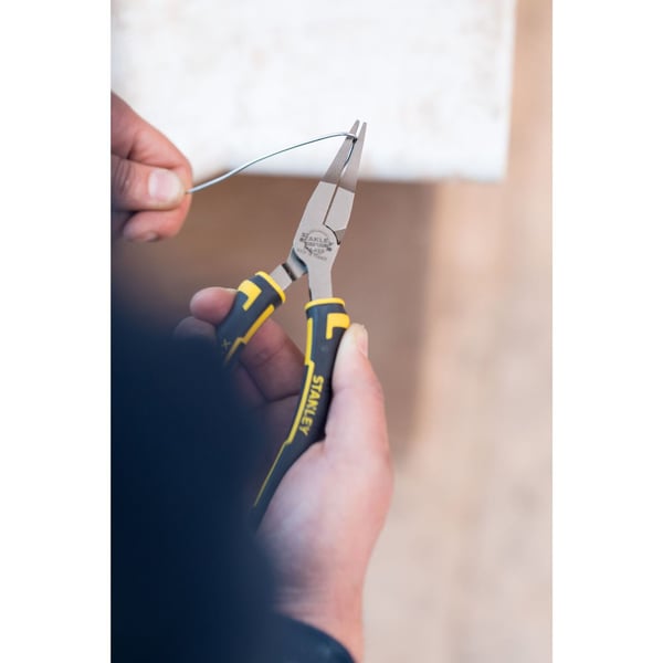 Stanley FATMAX 0-84-495, Plattång, Kromstål, Svart, Gul, 160 mm, 166 g