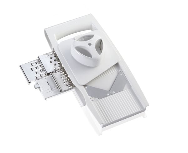 Leifheit 4 + 1 All-Purpose Grater, Valkoinen, Vaaka