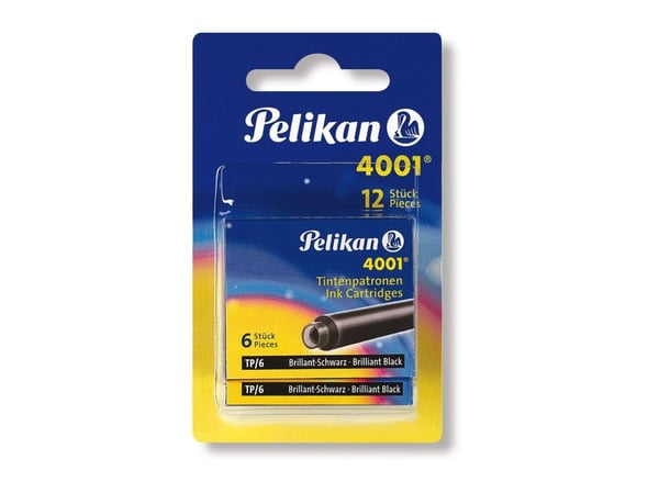 Pelikan 330803, Svart, 12 styck, Blåsa, Tyskland