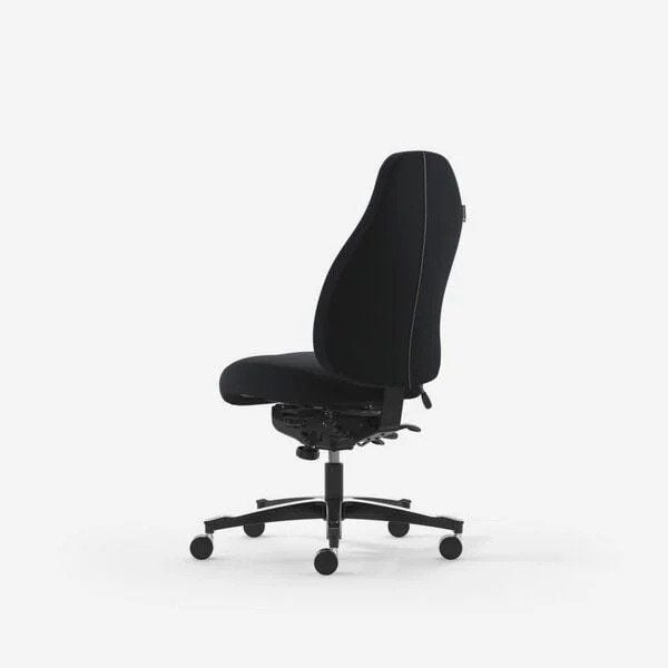 Toimistotuoli Malmstolen Classic 4000 korkea selkänoja, musta