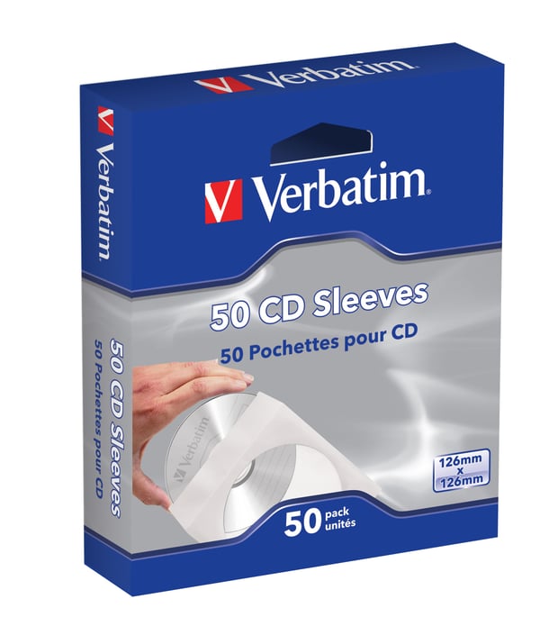Verbatim - CD-lomme - kapasitet: 50 CD
