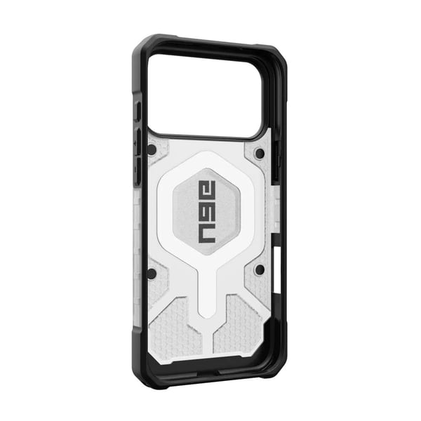 Urban Armor Gear Pathfinder, Etui, Apple, iPhone 17 Pro Max, 17,5 cm (6.9"), Sølv, Gjennomsiktig