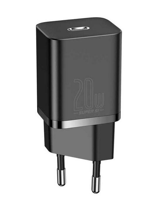 Baseus Super Si, Innendørs, AC, 20 V, Sort