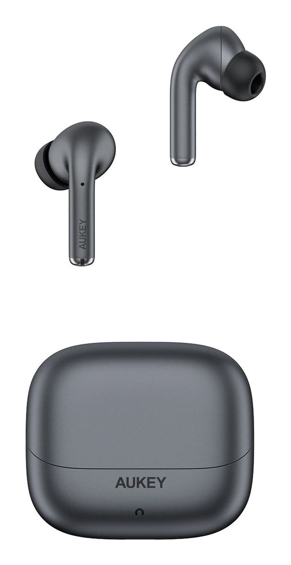 AUKEY EP-B1, True Wireless Stereo (TWS), Puhelut/Musiikki/Urheilu/Päivittäinen, Kuulokkeet, Harmaa
