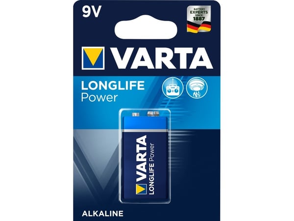 Varta High Energy - Batteri 6LR61 - Alkalisk