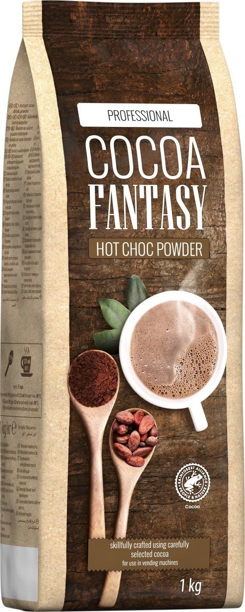 Professionel Cocoa Fantasy 18% Hot Choc Powder 1kg
