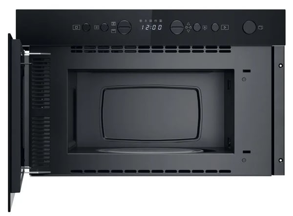 Whirlpool WMN14BB, Kiinteä, Grillimikroaaltouuni, 22 L, 750 W, Sisäänrakennettu näyttö, LCD