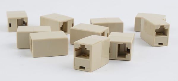 Gembird Rj45/RJ45 UTP kabelkontakt 10 stk