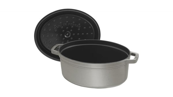 Staub Cocotte, Grå, Støpejern, 27 cm, 5 kg
