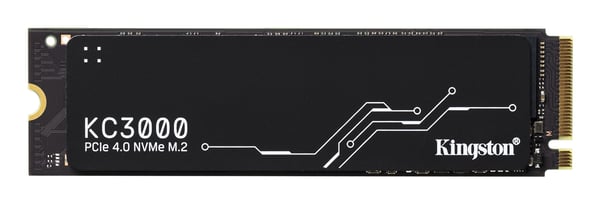 Kingston KC3000 - SSD - 512 GB - intern - M.2 2280 - PCIe 4.0 (NVMe)