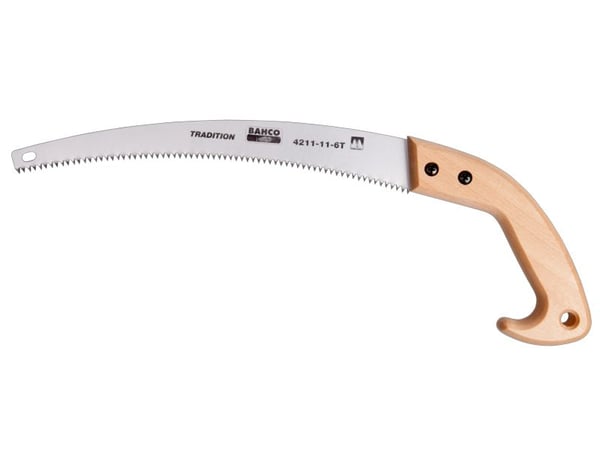 Bahco 4212-14-6T, Karsintasaha, Puu, Puu, Ruostumaton teräs, 36 cm, 280 g