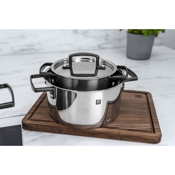 ZWILLING Bellasera, Kogegrej, Sølv, Rustfrit stål, Sort, Rustfrit stål, Rustfrit stål, Rustfrit stål