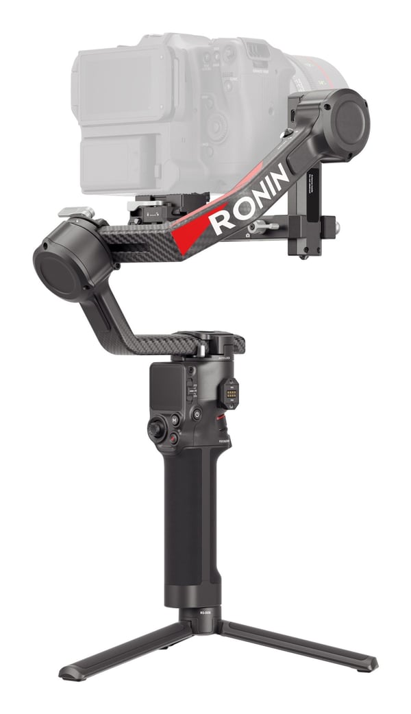 DJI RS 4 Pro, Käsikameran vakauttaja, Hiilikuitu, musta, 1/4", 360°, 0 - 360°
