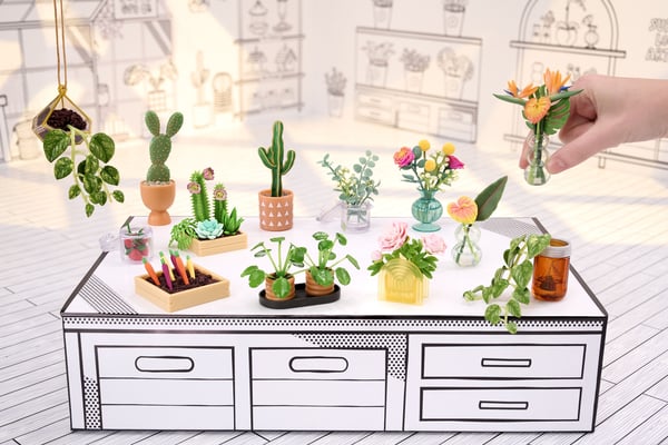 Miniverse Make It Mini Botanicals, 8 år, Flerfarget, Plast