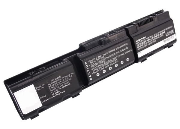 CoreParts - Akut tietokoneen akku - Litiumion - 4400 mAh - 48.8 Wh - lajittelu - Acer Aspire 1825PT, 1825PTZ - akku Acer Aspire 1825PT, 1825PTZ