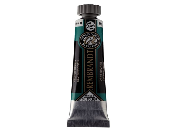 Rembrandt oljemaling tube Sèvres Green 650