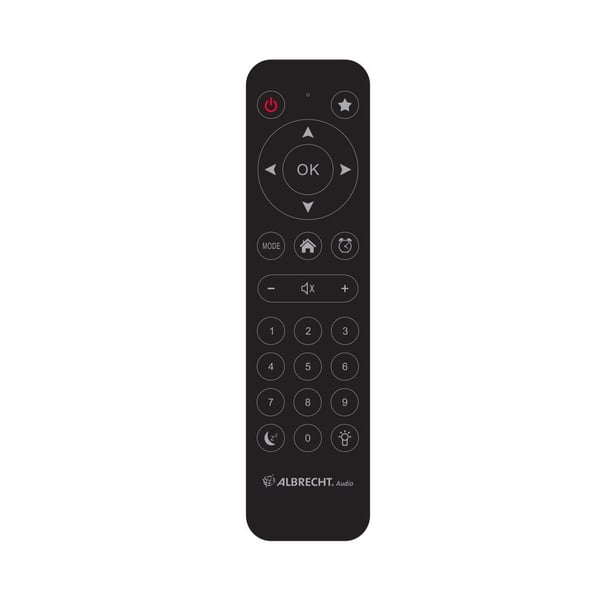 Albrecht DR 463, Kannettava, Digitaalinen, DAB+, FM, UKW, Harmaa, Amazon Music, Spotify, Yksivärinen