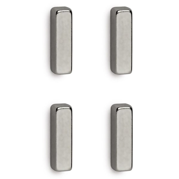 MAUL 6169096, Magnet för skrivtavla, Nickel, Neodymium, 15 mm, 4 mm, 4 mm