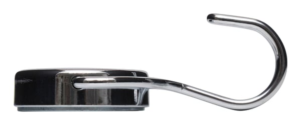 MAUL 6155696, inomhus, Universalkrok, Nickel, Stål, Magnet, 30 kg