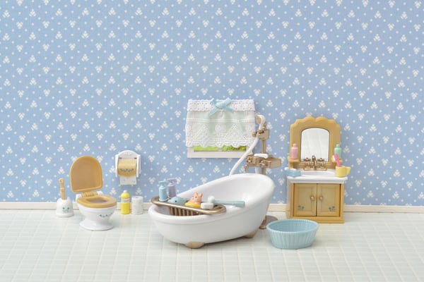 Sylvanian Families Country Bathroom Set