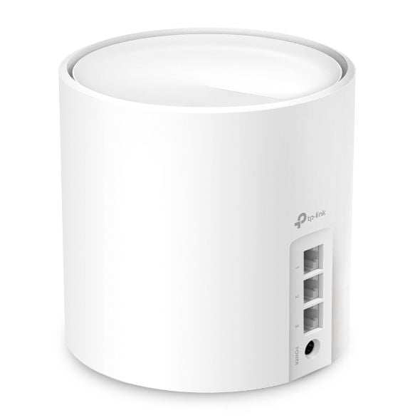 TP-Link Deco X50 mesh-ruter AX3000 Wi-Fi 6 3 gigabitporter, 1-pk