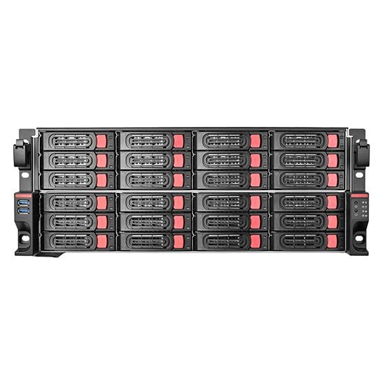 Silverstone RM43-324-RS, Stativ, Server, Grå, ATX, EATX, Micro ATX, Mini-ITX, SSI CEB, SSI EEB, 4U, 14,8 cm