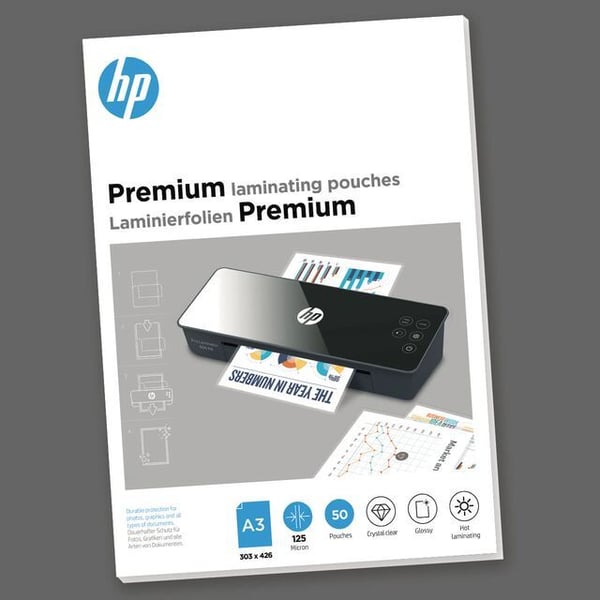 HP 9127, Blank, Gjennomsiktig, DIN A3, 303 mm x 426 mm, Termisk, 0,125 mm, 307 mm