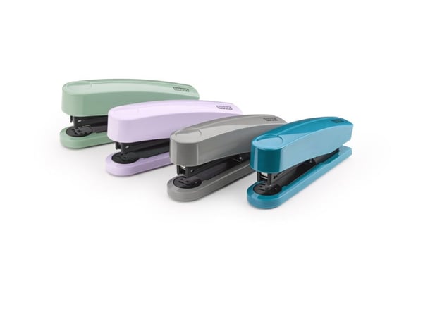 Novus B 2 ColorID 2.0, 25 arkkia, mintunvärinen, 24/6, 26/6, metalli, muovi, 80 g/m², 6,5 cm