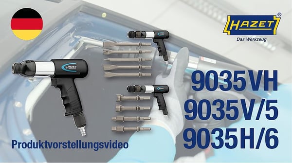 Hazet 9035V/4 Taltta 4 osainen sarja 1 kpl