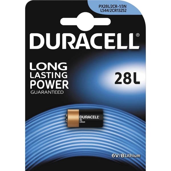 Batteri Duracell Photo 28L 6V Lithium 160 mAh 1 stk/pakning