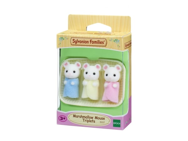 Sylvanian Families Marshmallow Mouse Triplets