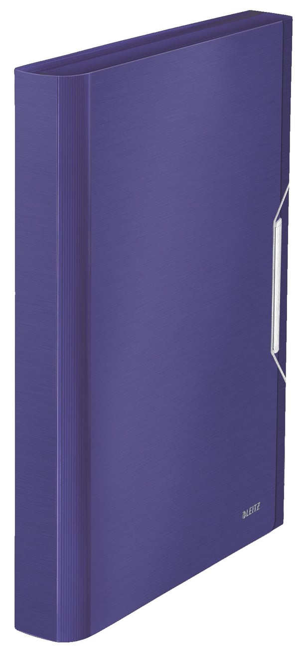 Leitz Style - Dokumentplånbok - expanderar - 6 utrymmen - 6 delar - för A4 (210 x 297 mm) - tabbad - titanblå