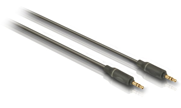 Philips SWA4522S - Ljudkabel - mini-phone stereo 3.5 mm hane till mini-phone stereo 3.5 mm hane - 1.5 m - skärmad