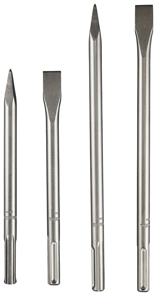 Makita D-40559 SDS-MAX talttapaketti (1xtaltta 300mm; 1xtaltta 400mm; 1xtaltta 20x300mm; 1xtaltta 20x400mm)
