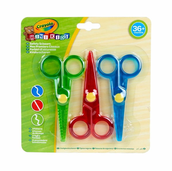 Crayola mini säkerhetssaxar 3 st.